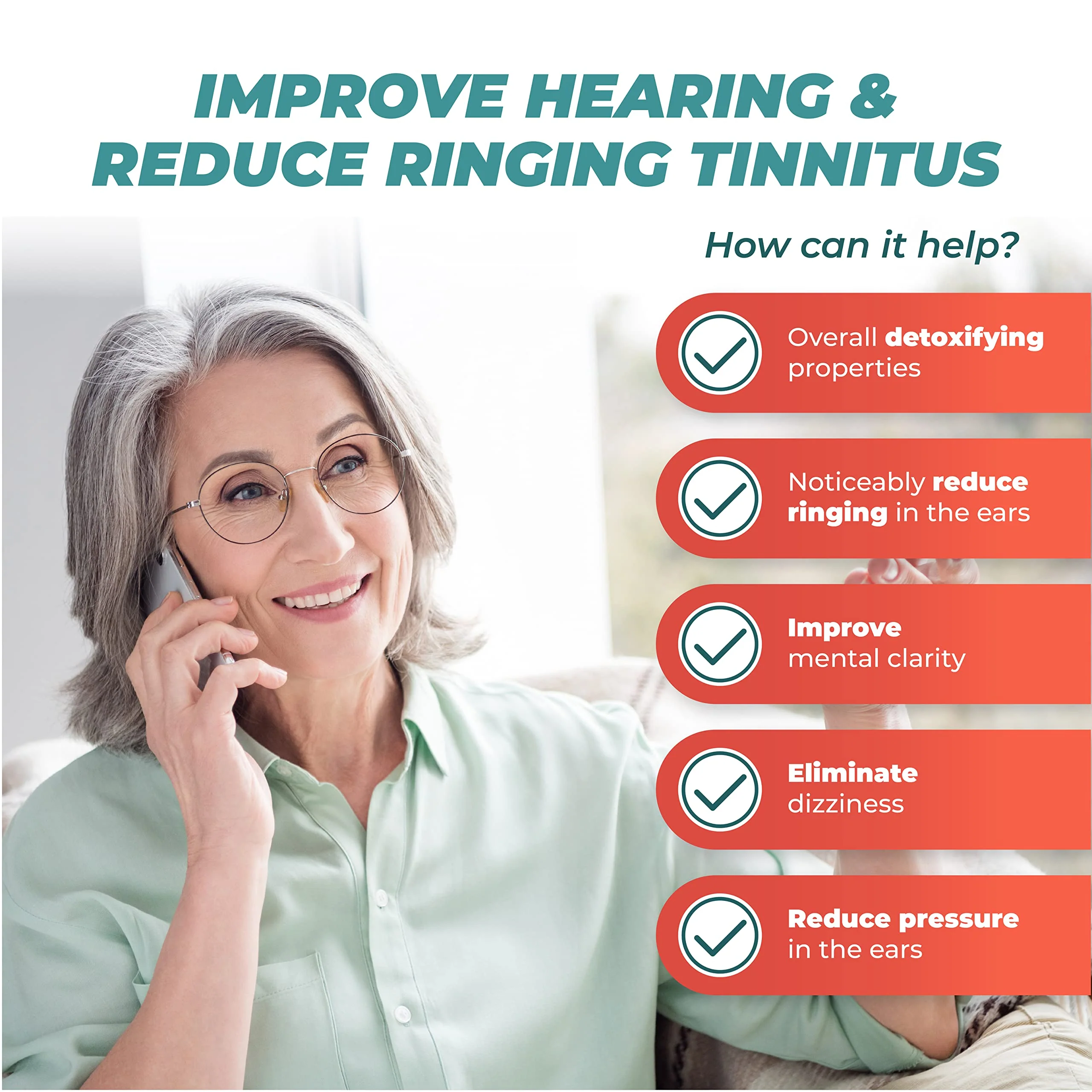PUREHEALTH RESEARCH Hearing Support Formula – Natural Tinnitus Relief with Flavonoids & Vitamins - Image 7