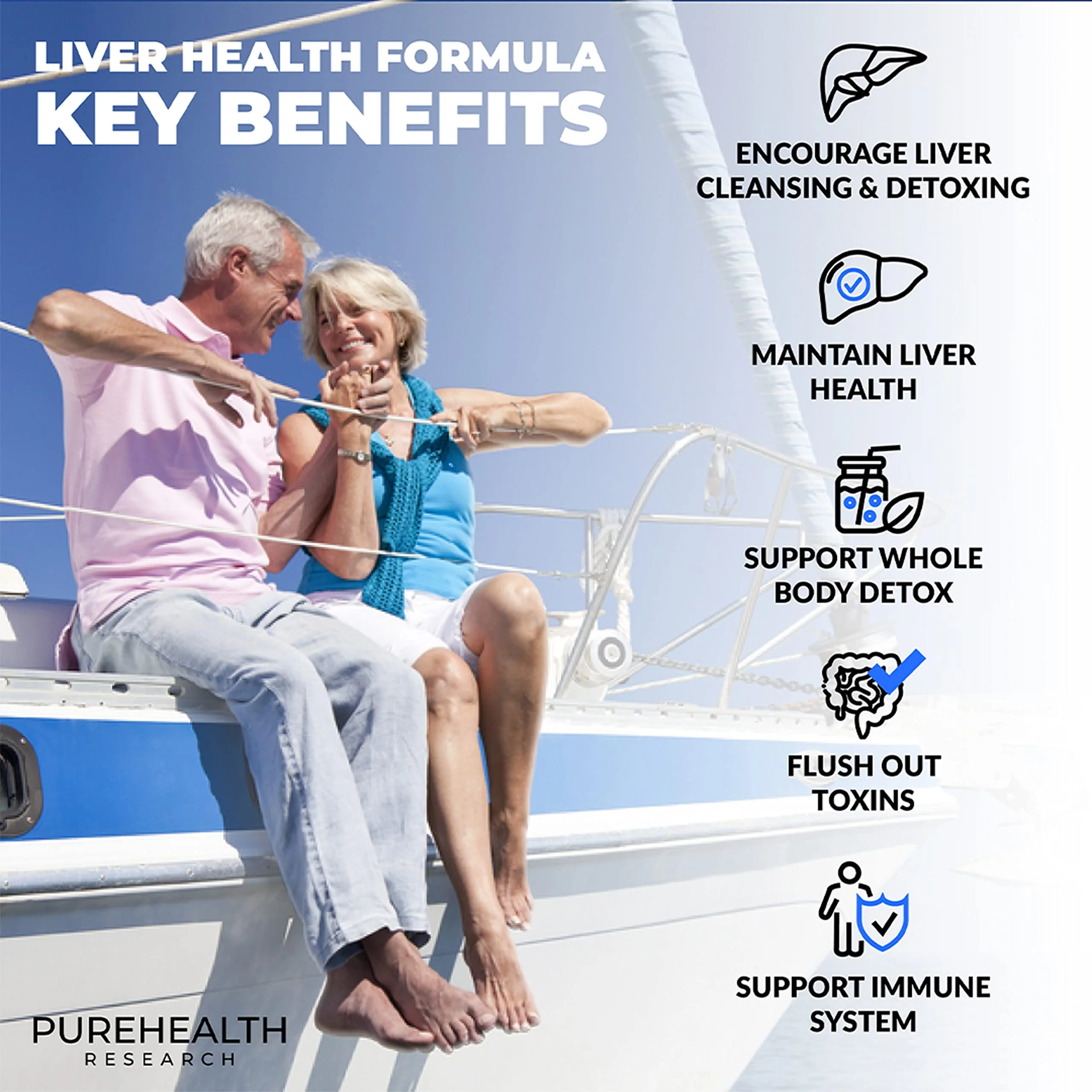 PUREHEALTH RESEARCH Liver Health – Detox & Repair with Artichoke, Milk Thistle & Turmeric | 60 Capsules - Image 11