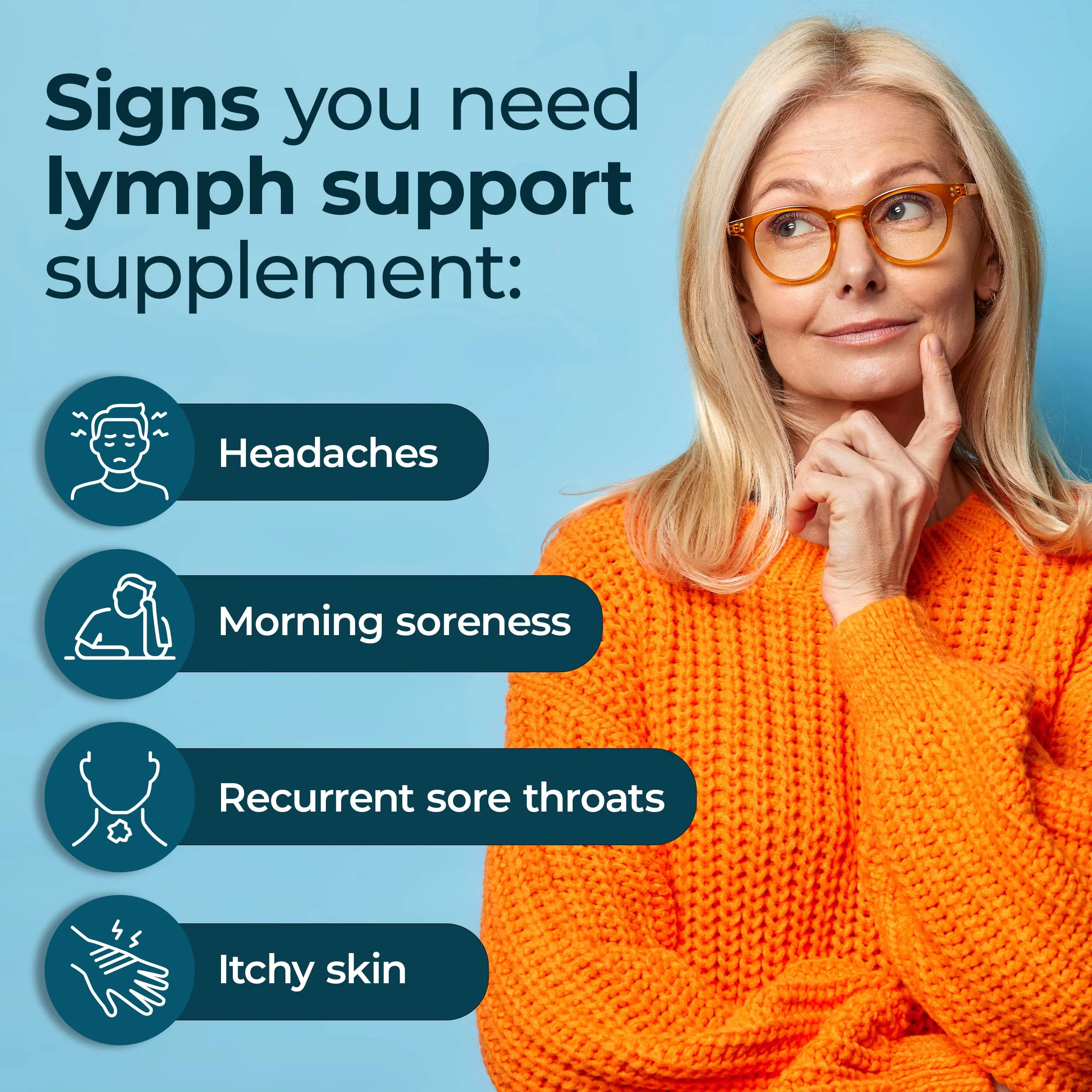 PUREHEALTH RESEARCH Lymph System Support — Lymphatic Drainage Supplement for Women & Men | 360 Capsules - Image 13