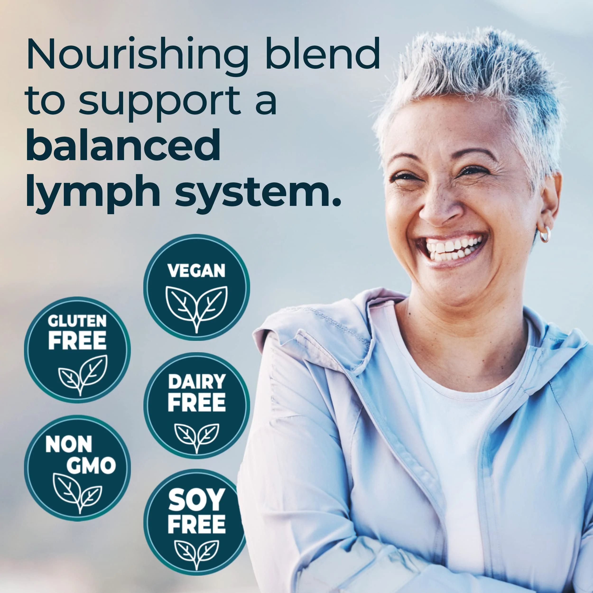 PUREHEALTH RESEARCH Lymph System Support — Lymphatic Drainage Supplement for Women & Men | 360 Capsules - Image 17