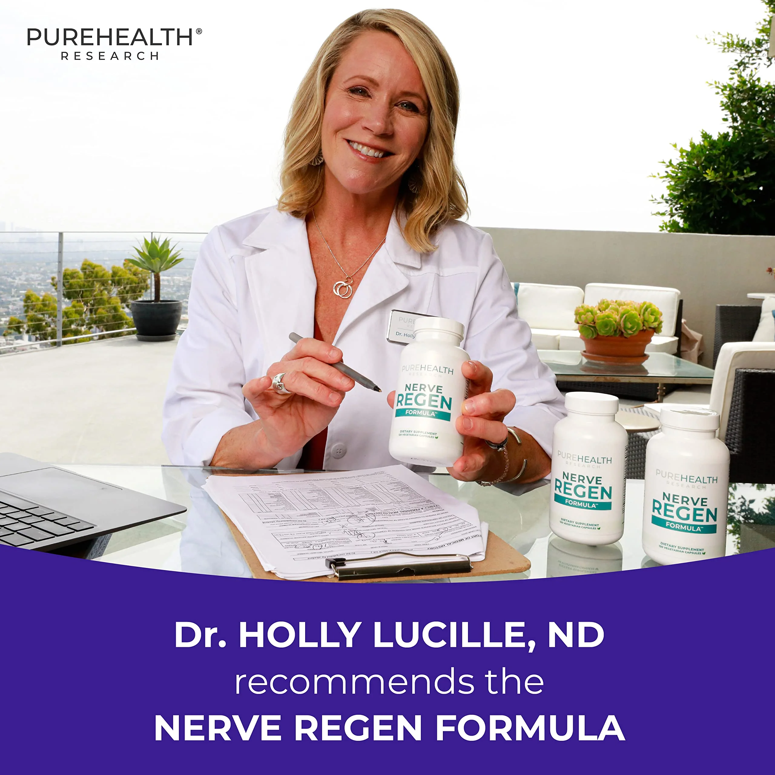 PUREHEALTH RESEARCH Nerve Regen Formula – Nerve Support Supplement for Hands & Feet | 60 Capsules - Image 7