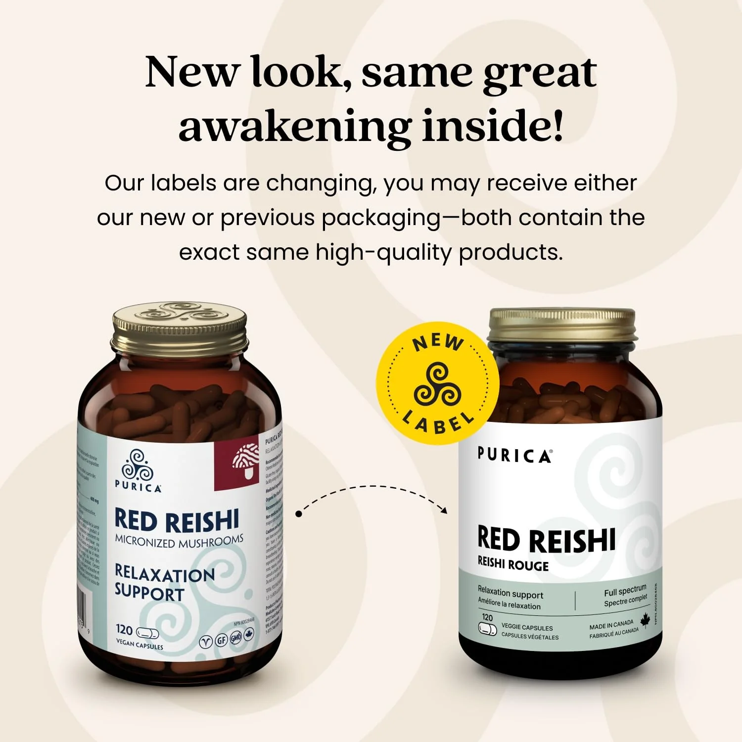 PURICA Red Reishi 120 CT | 400mg Reishi Mushroom Supplement - Image 8