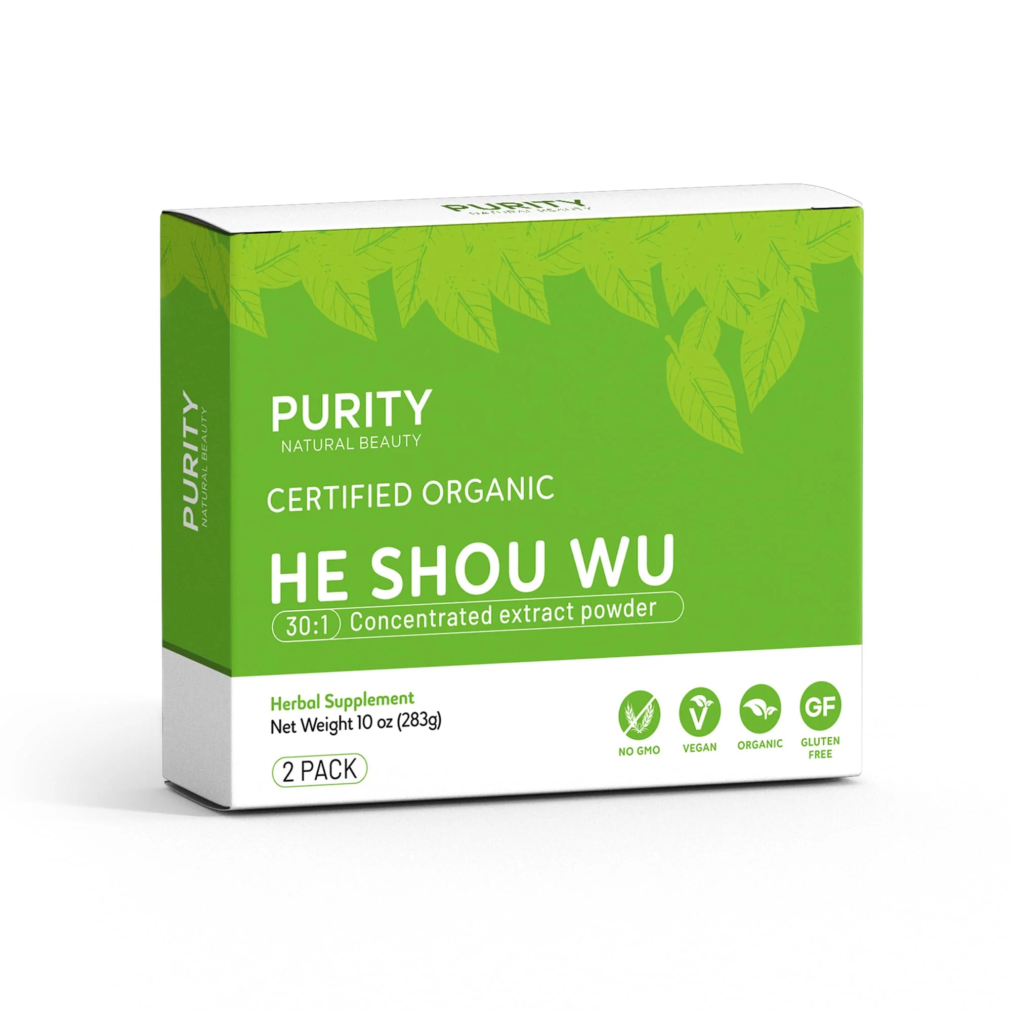 Purity Natural Beauty Organic He Shou Wu 5oz | 30:1 Fo-ti Extract - Image 18