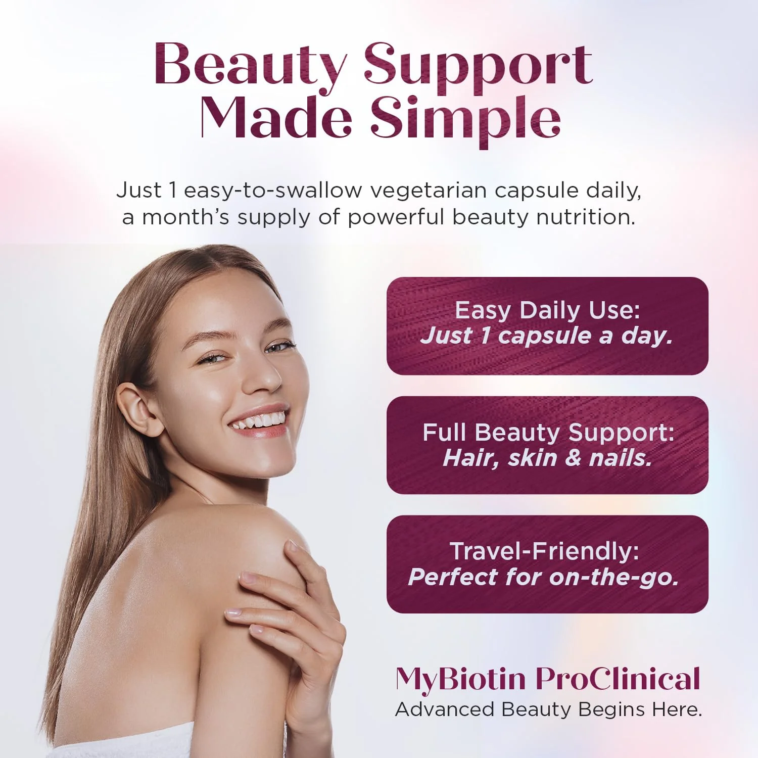 Purity Products MyBiotin ProClinical – 40x Soluble Biotin for Hair, Skin & Nails | 30 Veg Capsules - Image 15