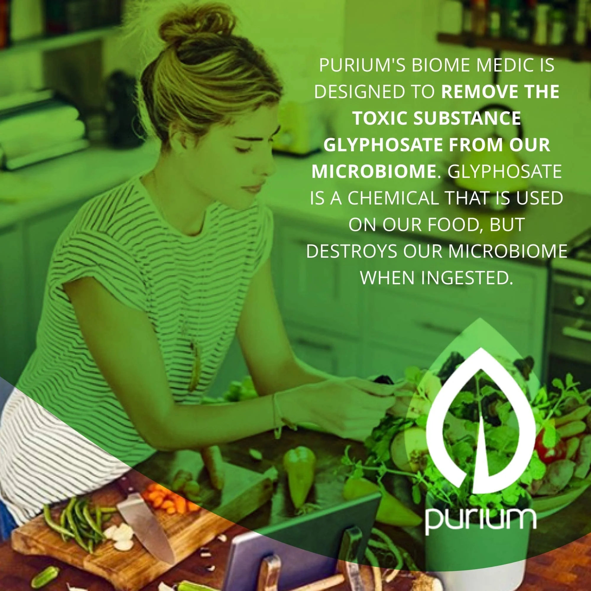 Purium Biome Medic – 60 Vegan Capsules | Gut Health, Detox & Probiotics - Image 2