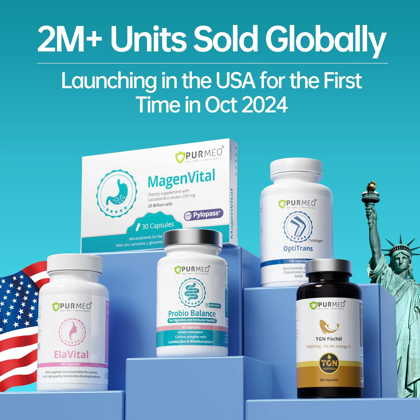purmeo 5-in-1 High Potency H. Pylori Probiotics | 1 Daily Capsule for Gastric Support – Made in Germany - Image 8