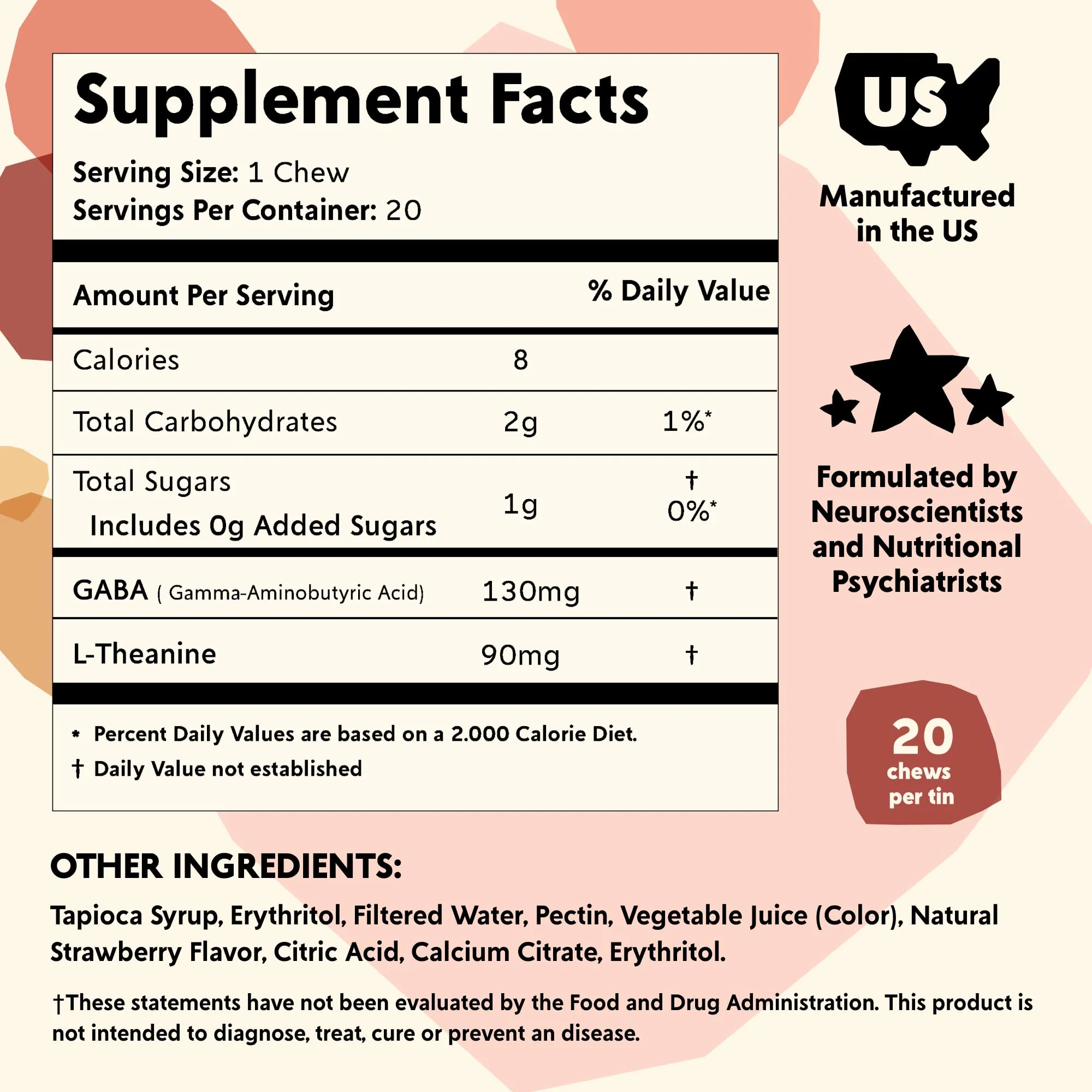 PYM Berry Mood Chews – Stress & Overwhelm Support (120 Count) • Vegan & Gluten-Free - Image 9