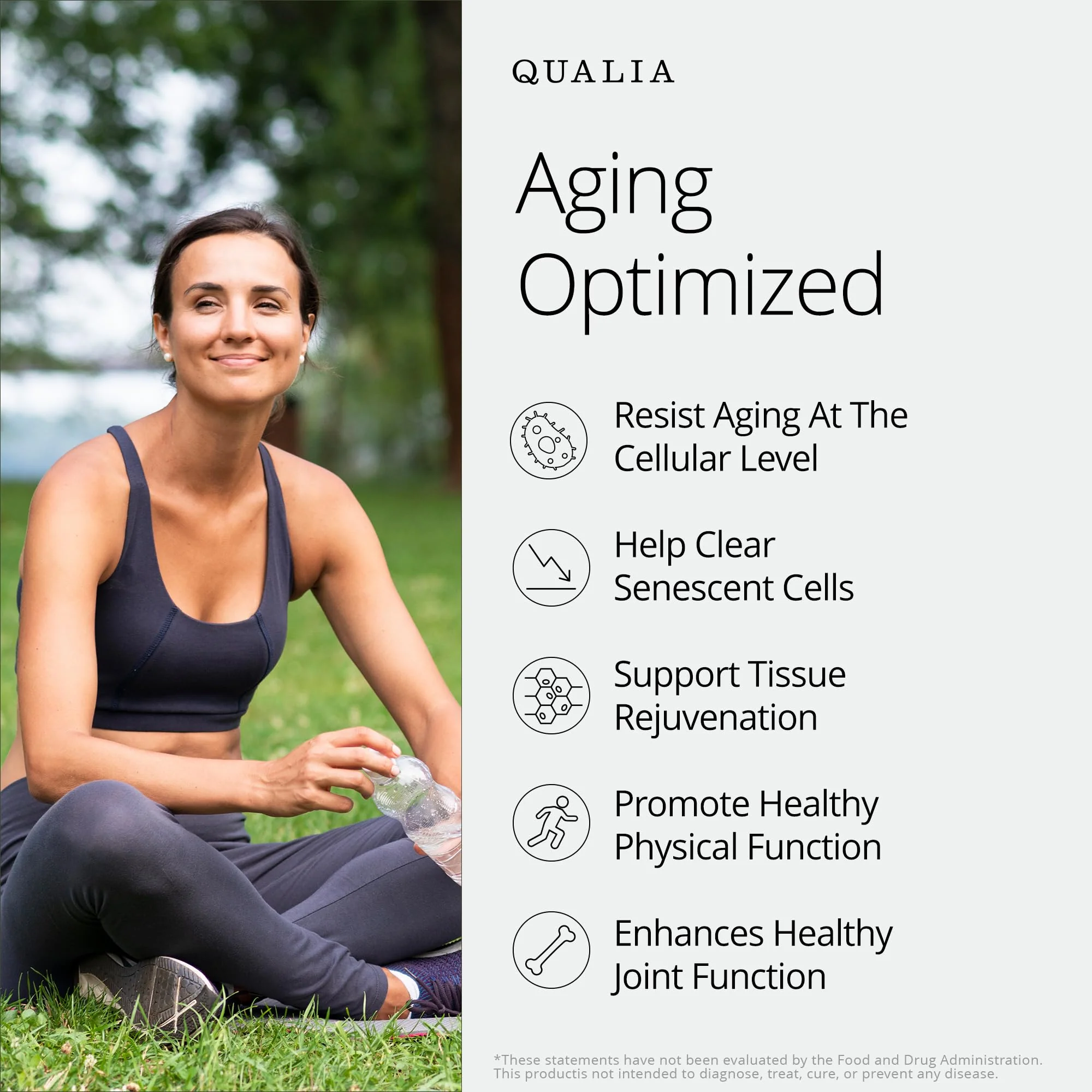 QUALIA LIFE SCIENCES Senolytic Supplement – Fisetin, Quercetin & Piperlongumine for Aging Support | 1 Month Supply - Image 5