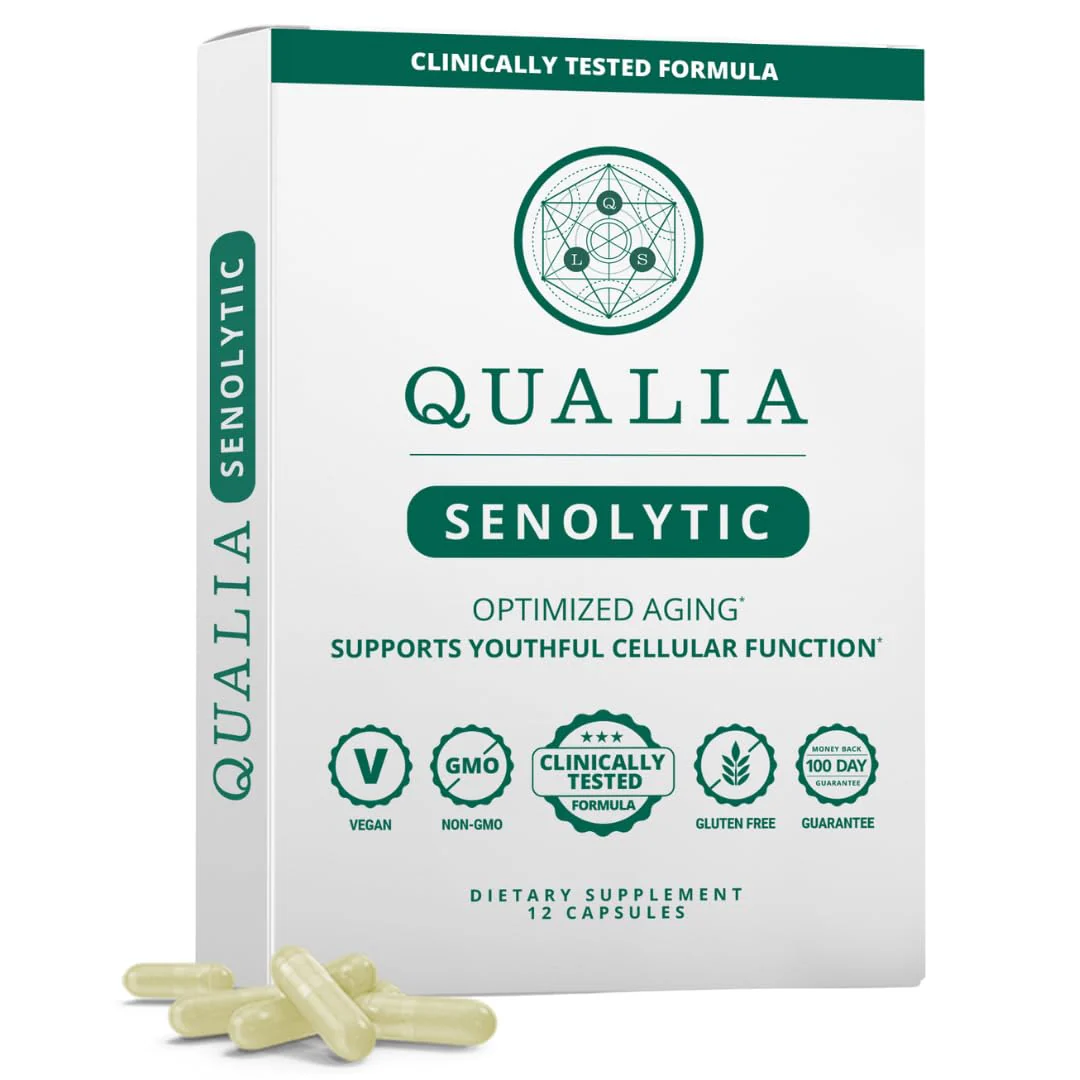 QUALIA LIFE SCIENCES Senolytic Supplement – Fisetin, Quercetin & Piperlongumine for Aging Support | 1 Month Supply - Image 9
