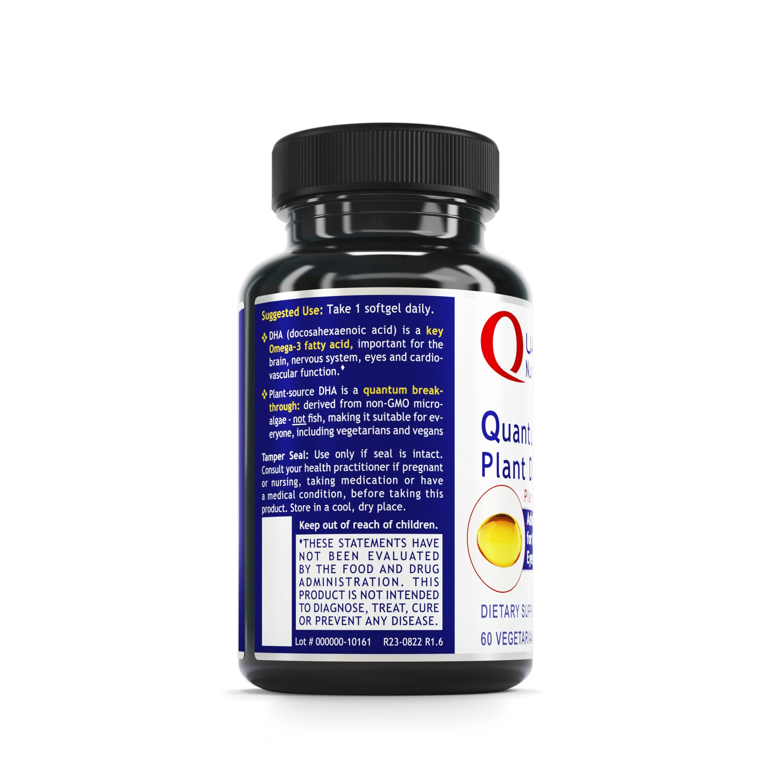 Quantum Nutrition Labs Plant DHA – Non-GMO Vegan Algae DHA | Omega-3 for Brain & Heart - Image 3