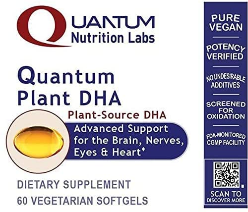 Quantum Nutrition Labs Plant DHA – Non-GMO Vegan Algae DHA | Omega-3 for Brain & Heart - Image 4
