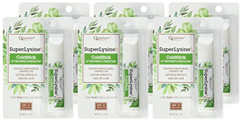 Quantum Research Coldstick, Super Lysine, 0.17 Ounce (Pack of 6) – SPF-21 Lip Care - Image 2