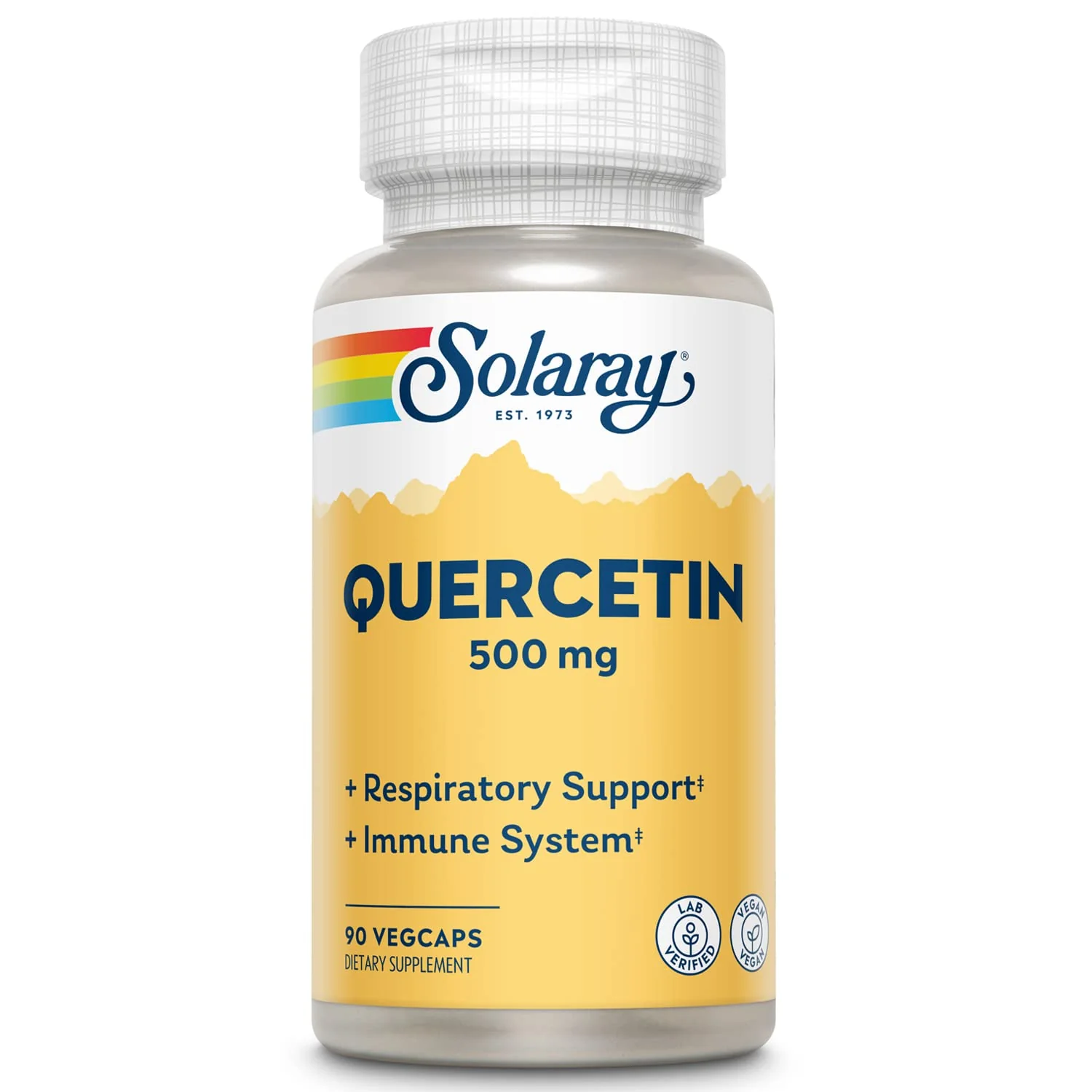 Quercetin 500mg Solaray 90 Caps Pack of 2 | Quercetin Supplement - Image 13