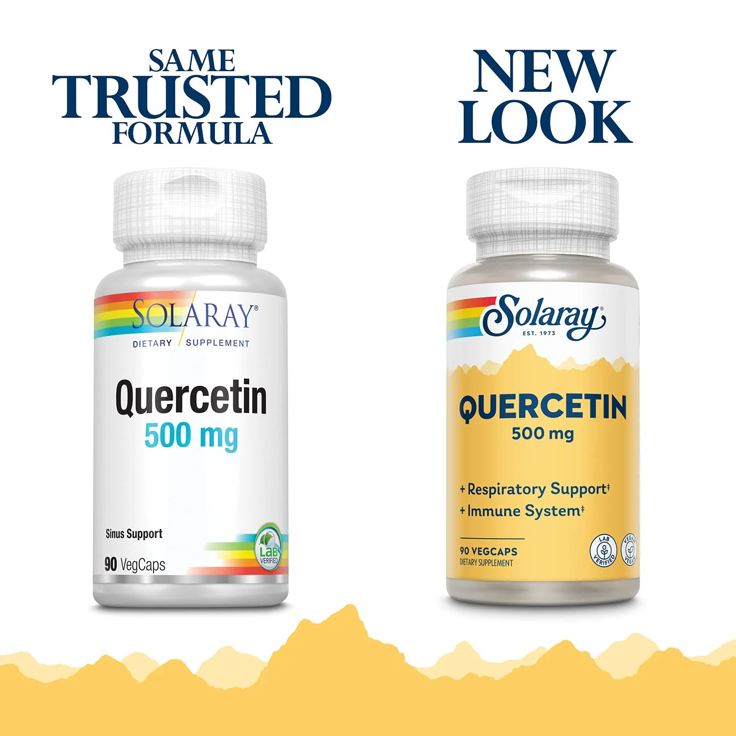 Quercetin 500mg Solaray 90 Caps Pack of 2 | Quercetin Supplement - Image 9