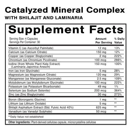 Quicksilver Dr. Shade's Catalyzed Mineral Complex – Mineral Supplement - Image 2