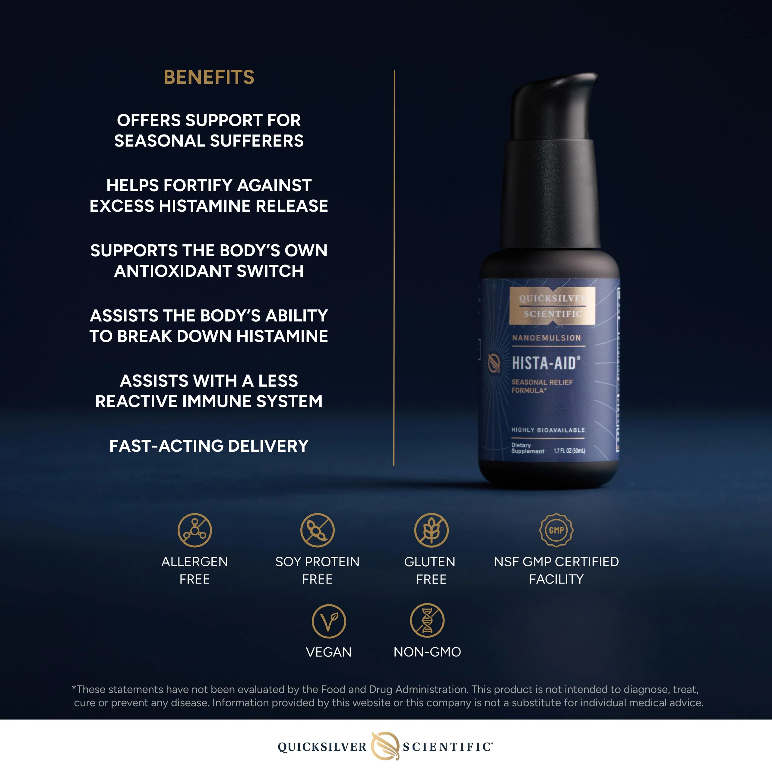Quicksilver Scientific Hista-Aid – Nanoemulsified Flavonoids with Liposomal Vitamin C (50ml) - Image 10