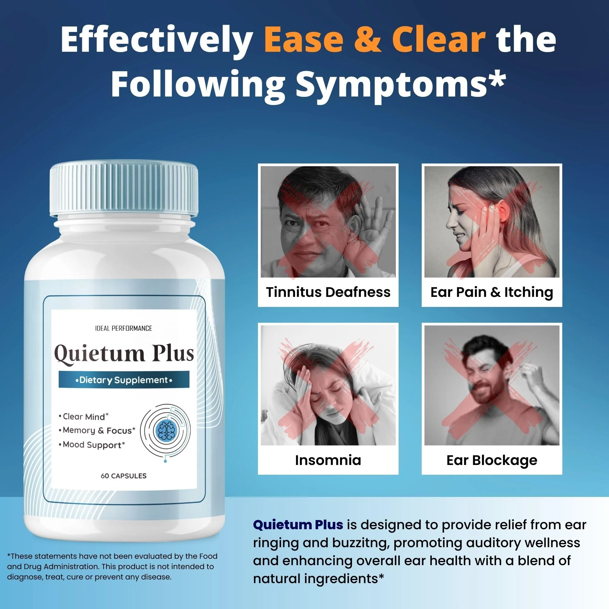 Quietum Plus Tinnitus Relief - Official Original Pills (5 Pack) - Image 5