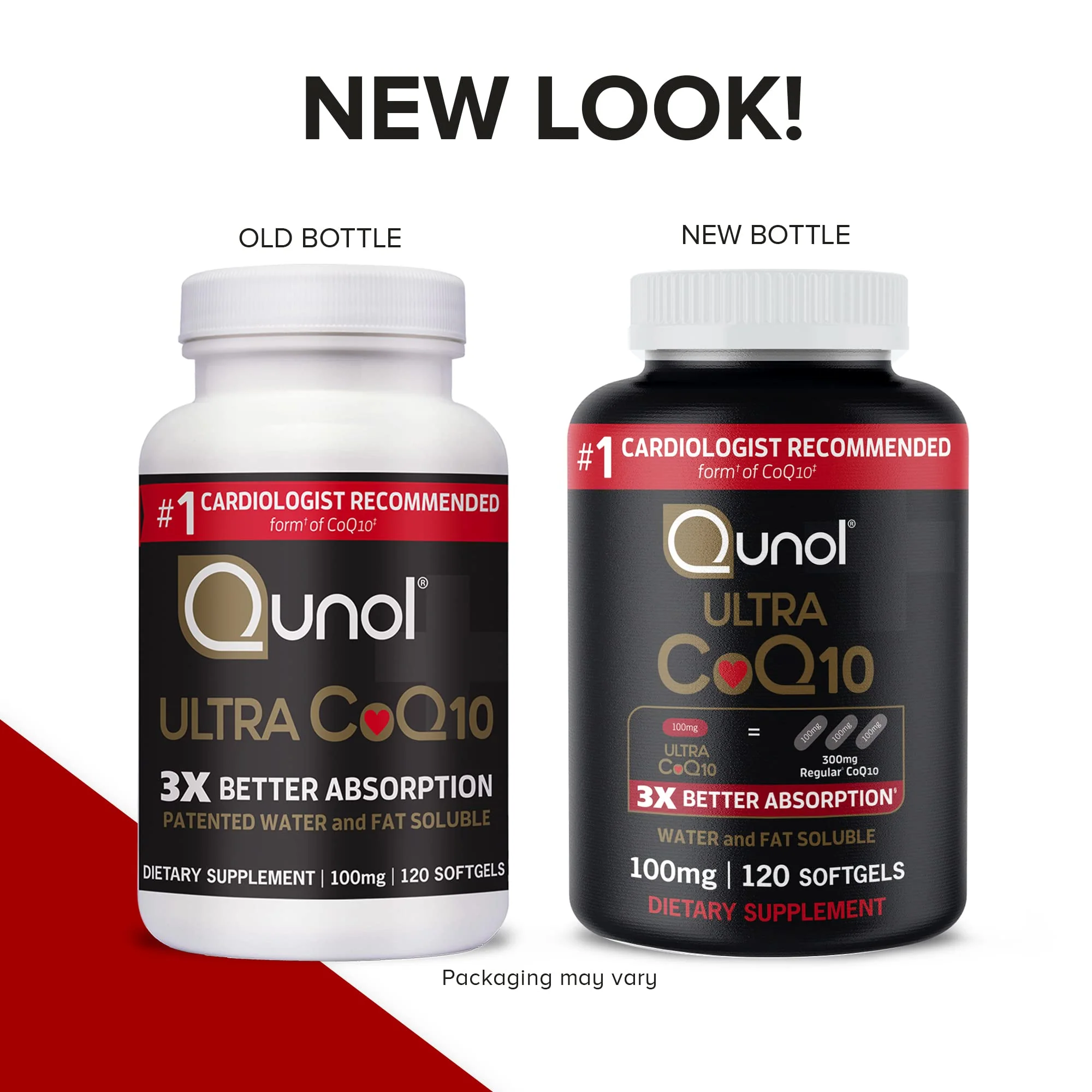 Qunol Ultra CoQ10 100mg | 3x Better Absorption | Water & Fat-Soluble CoQ10 | 240 Softgels - Image 14