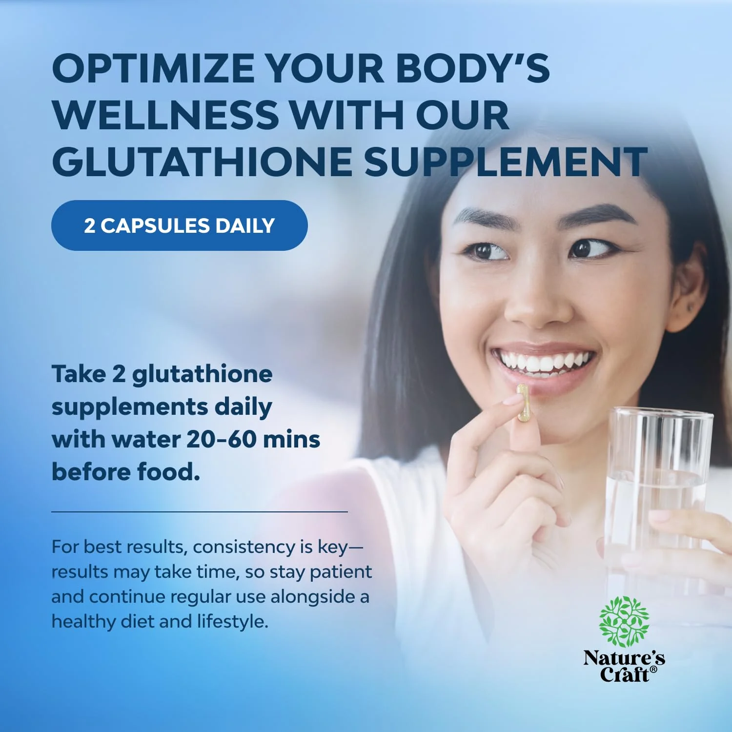 Reduced Glutathione + Milk Thistle 1000mg - Skin Radiance, Liver & Immune Support | 60 Count - Image 3