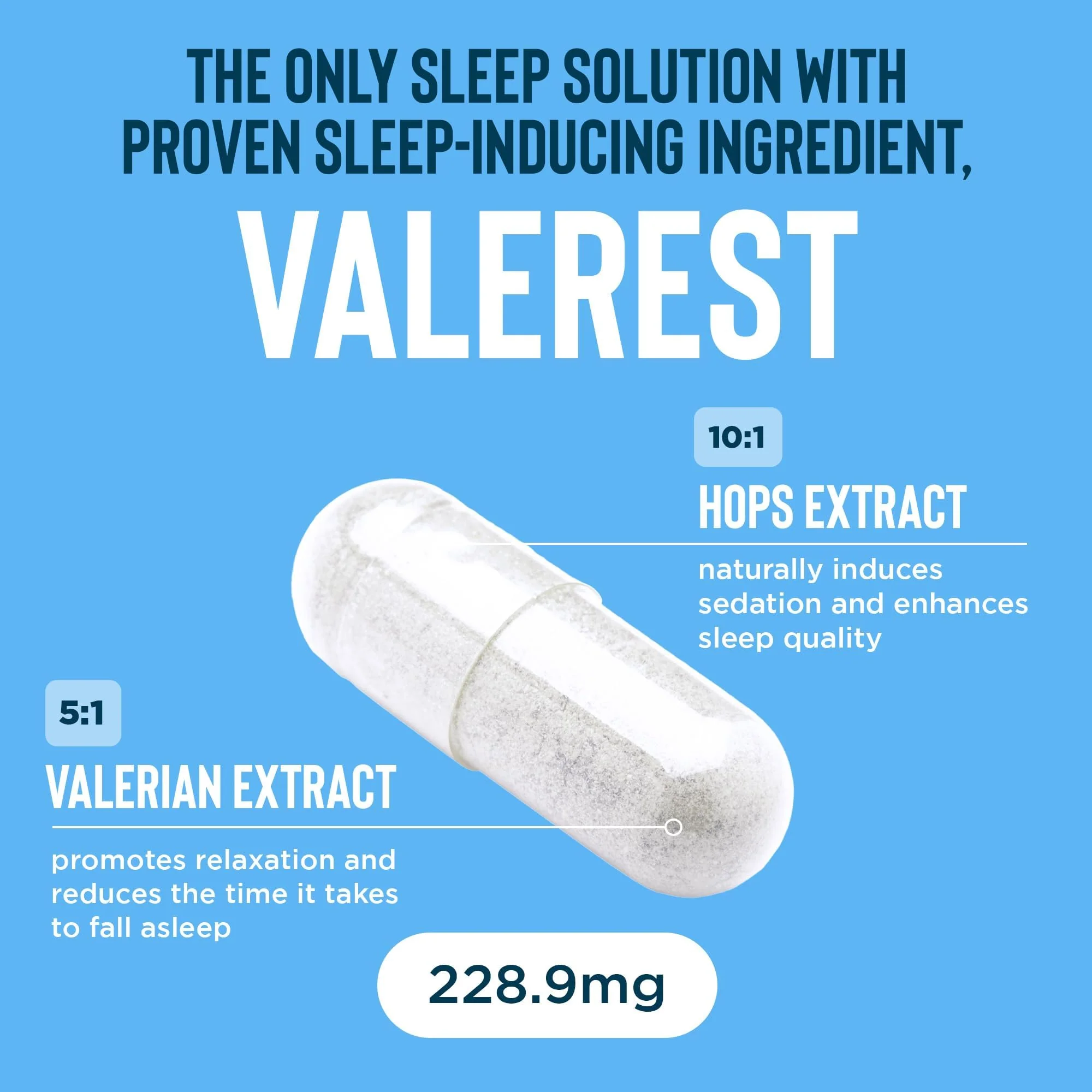 Relaxium Sleep Aid for Adults – Melatonin 5mg + Magnesium Glycinate (60 Capsules) - Image 4