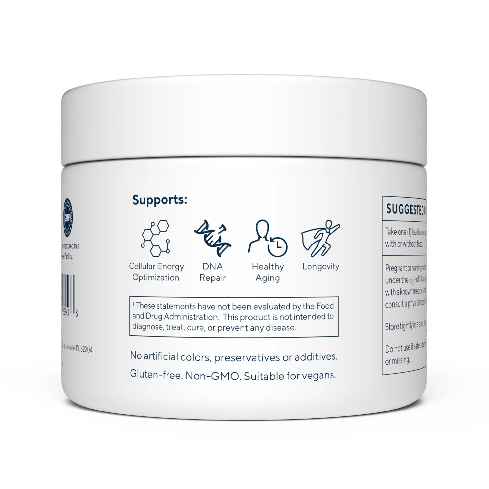 RENUE by Science NMN Powder – 100g, 500mg per Serving, Fast-Dissolve Sublingual, USA Made, Third-Party Tested - Image 5