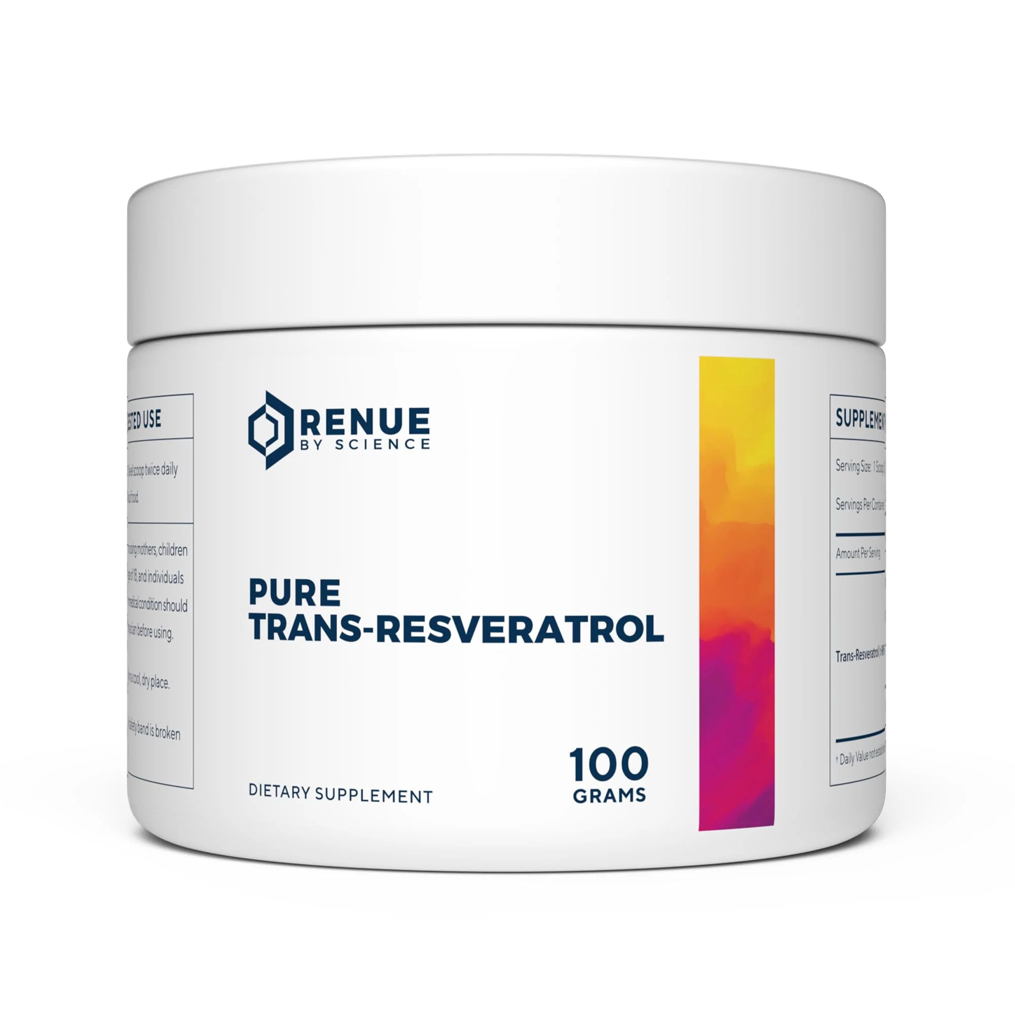Renue By Science Resveratrol | High Strength Trans-Resveratrol Powder (100g) | Non-GMO & Allergen Free | Made in the USA - Image 5