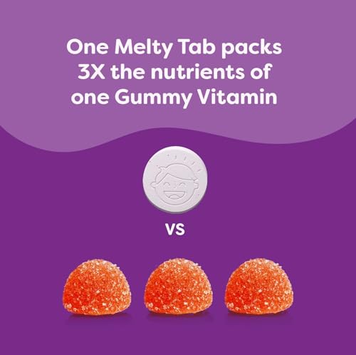 Renzo's Picky Eater Kids Multivitamin with Iron | Sugar-Free Melty Tabs – Cherry Mo' Cherry Flavor - Image 5