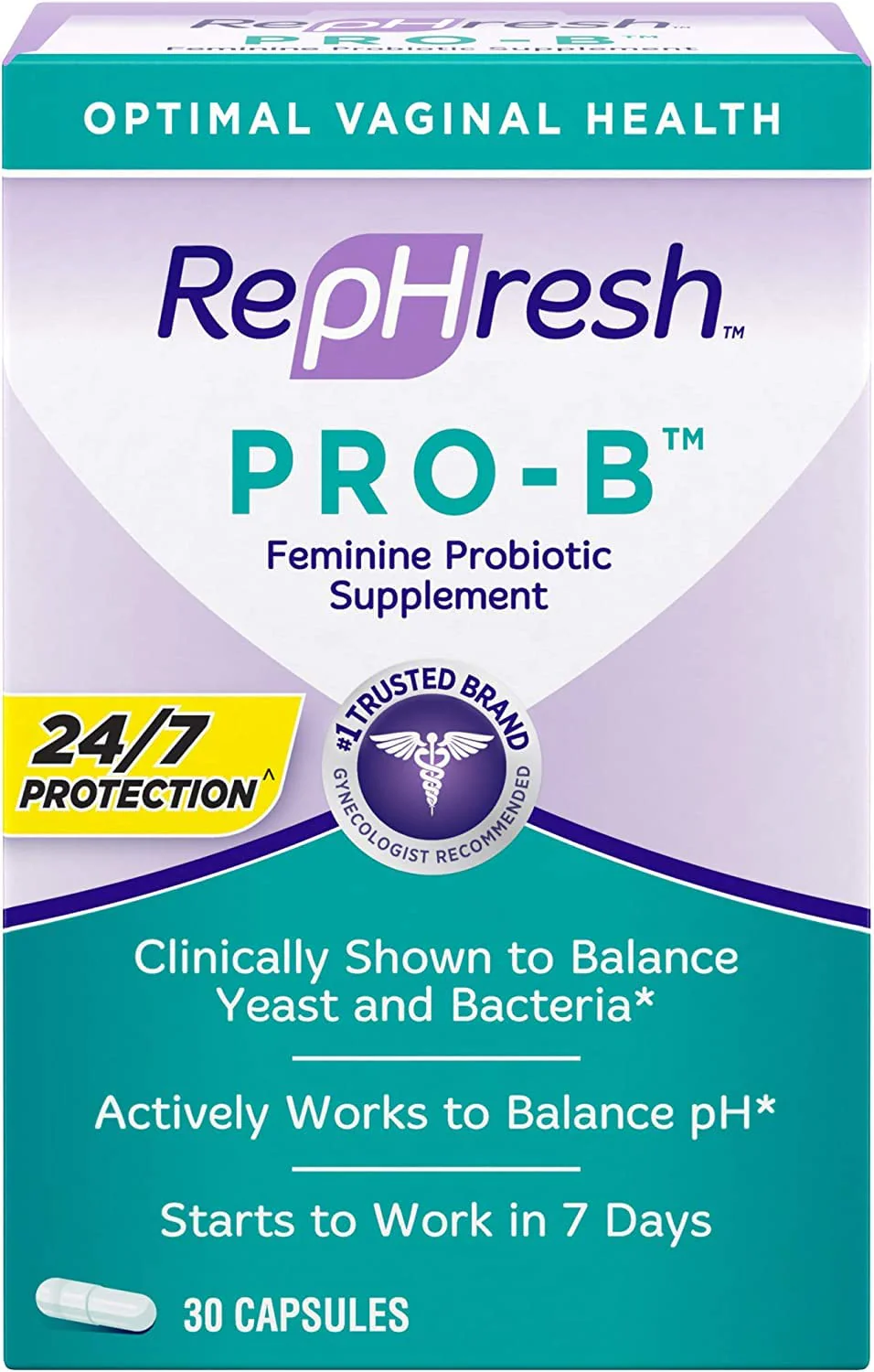 RepHresh Pro-B Probiotic Feminine Supplement – 2-Pack, 30-Count Capsules - Image 18