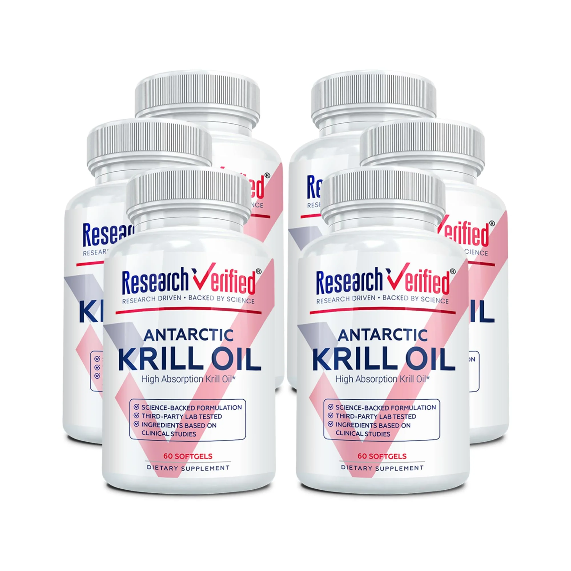 Research Verified Antarctic Krill Oil 2000mg - 360 Softgels - 6 Month Supply - Made in USA | Heart & Brain Support - Image 17