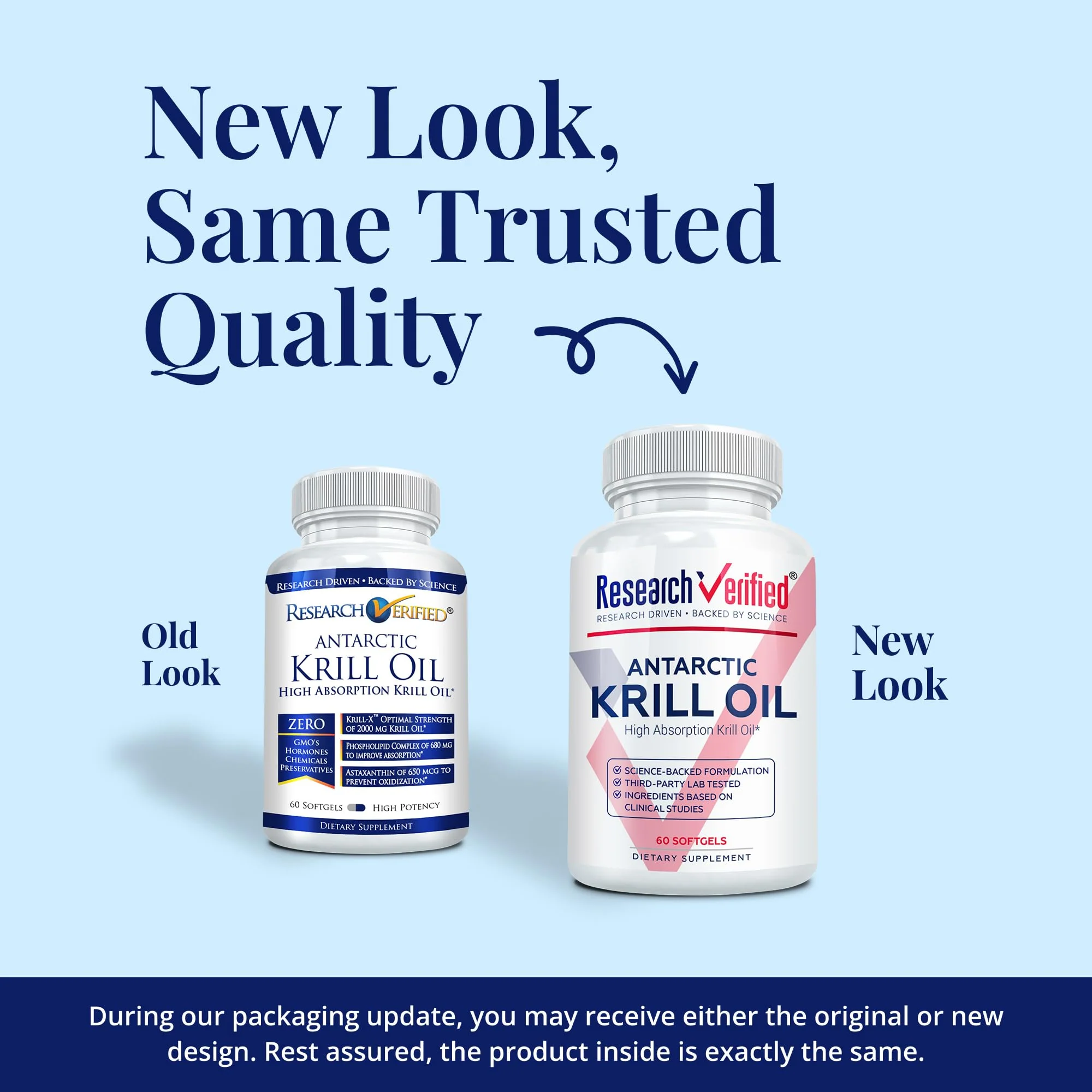 Research Verified Antarctic Krill Oil 2000mg - 360 Softgels - 6 Month Supply - Made in USA | Heart & Brain Support - Image 18