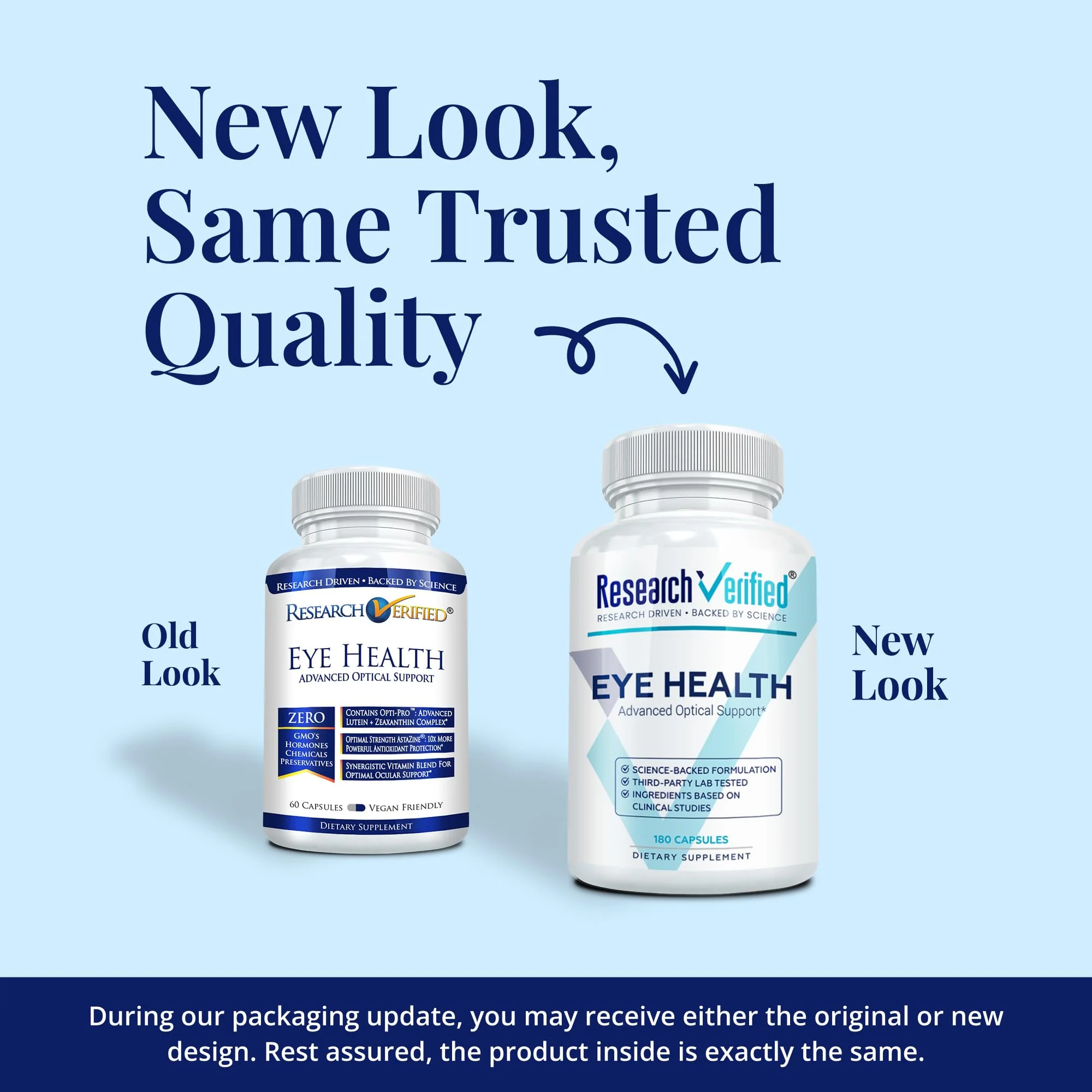Research Verified Eye Health - Nourish Eyes & Vision, Support Retina, 360 Capsules | Made in USA - Image 2
