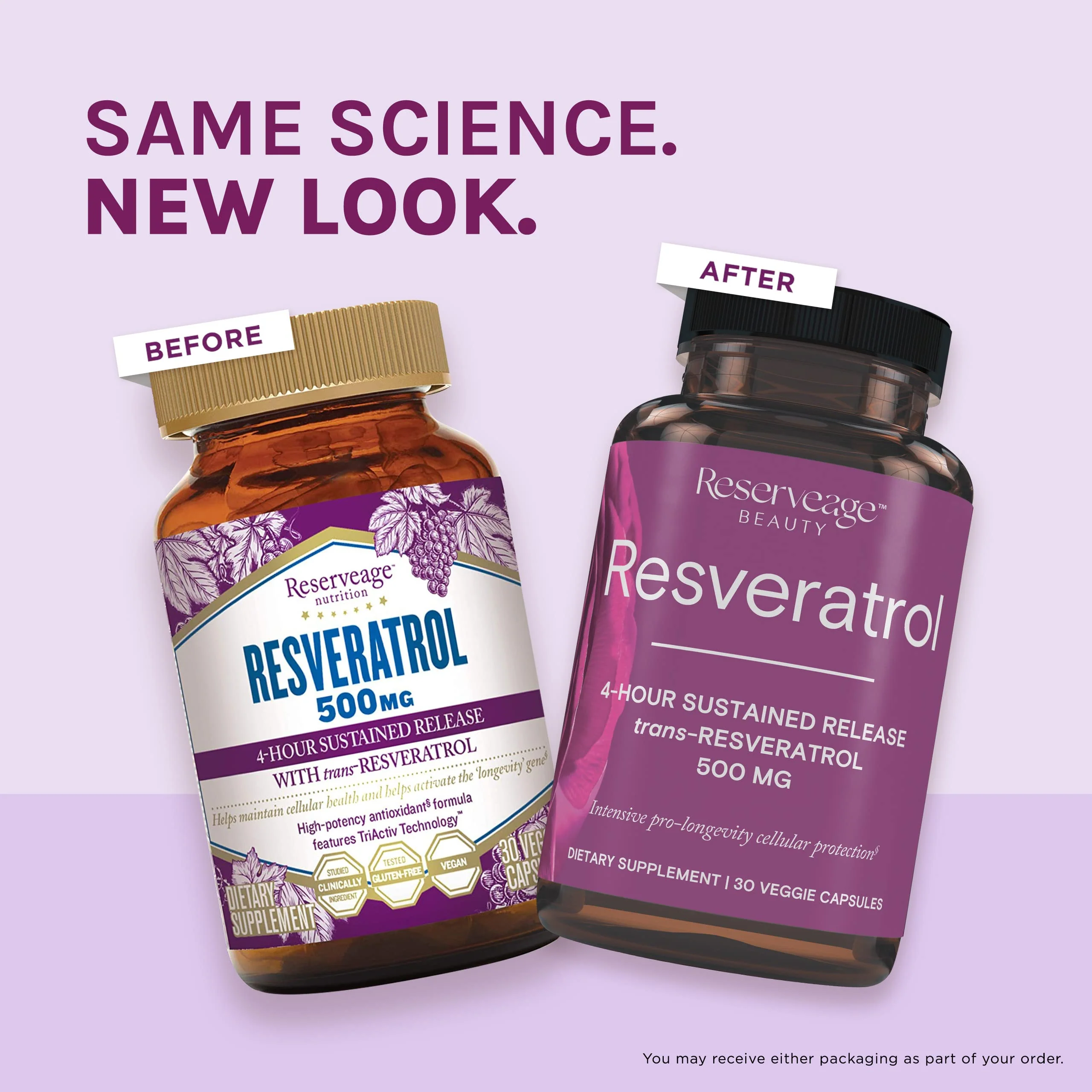 Reserveage Beauty Resveratrol 500 mg — Antioxidant Support for Heart & Aging - Image 8