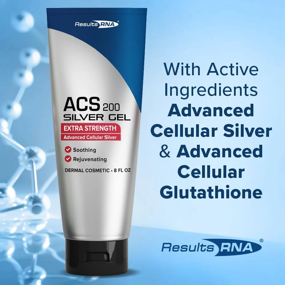 Results RNA ACS 200 Silver-Glutathione Gel – Advanced Wound Care Gel (15 oz) - Image 3