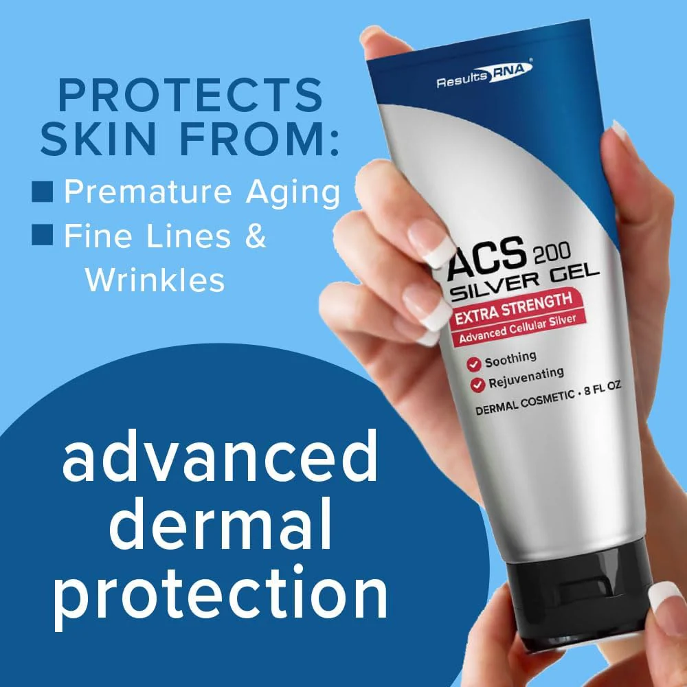 Results RNA ACS 200 Silver-Glutathione Gel – Advanced Wound Care Gel (15 oz) - Image 4