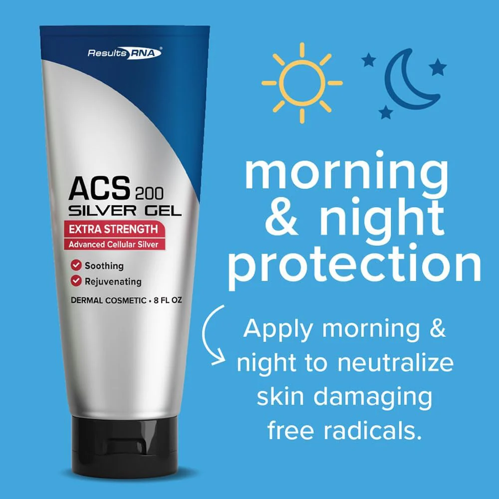Results RNA ACS 200 Silver-Glutathione Gel – Advanced Wound Care Gel (15 oz) - Image 6