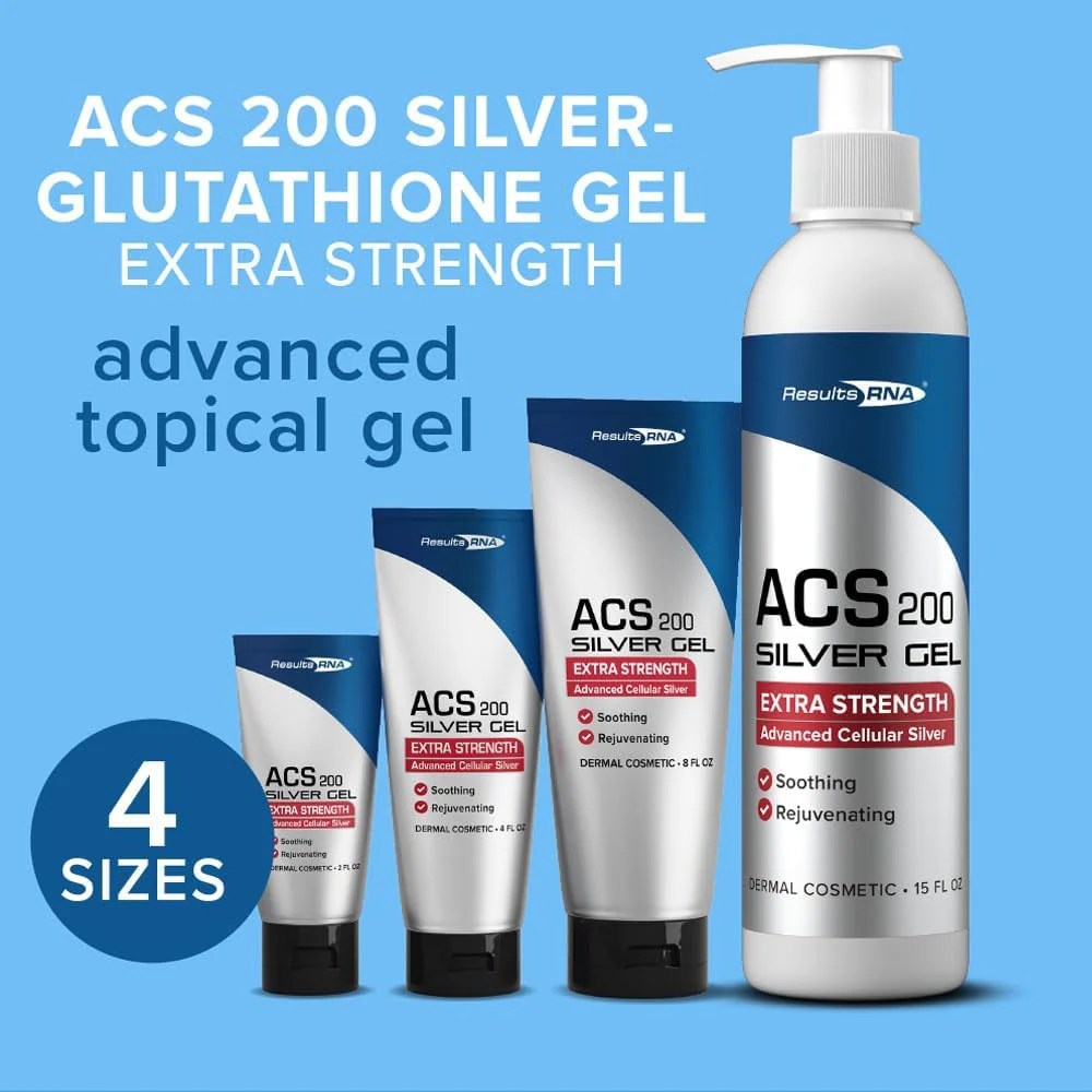 Results RNA ACS 200 Silver-Glutathione Gel – Advanced Wound Care Gel (15 oz) - Image 7