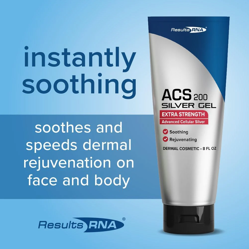 Results RNA ACS 200 Silver-Glutathione Gel – Advanced Wound Care Gel (15 oz) - Image 9