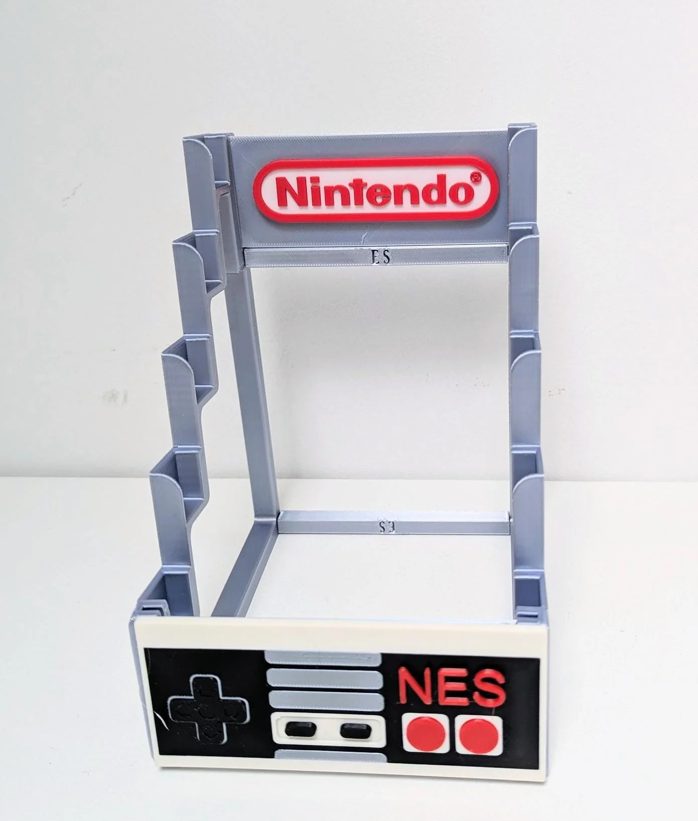 Retro Nintendo NES Game Cartridge Stand | Holds 5 Classic Titles - Image 5