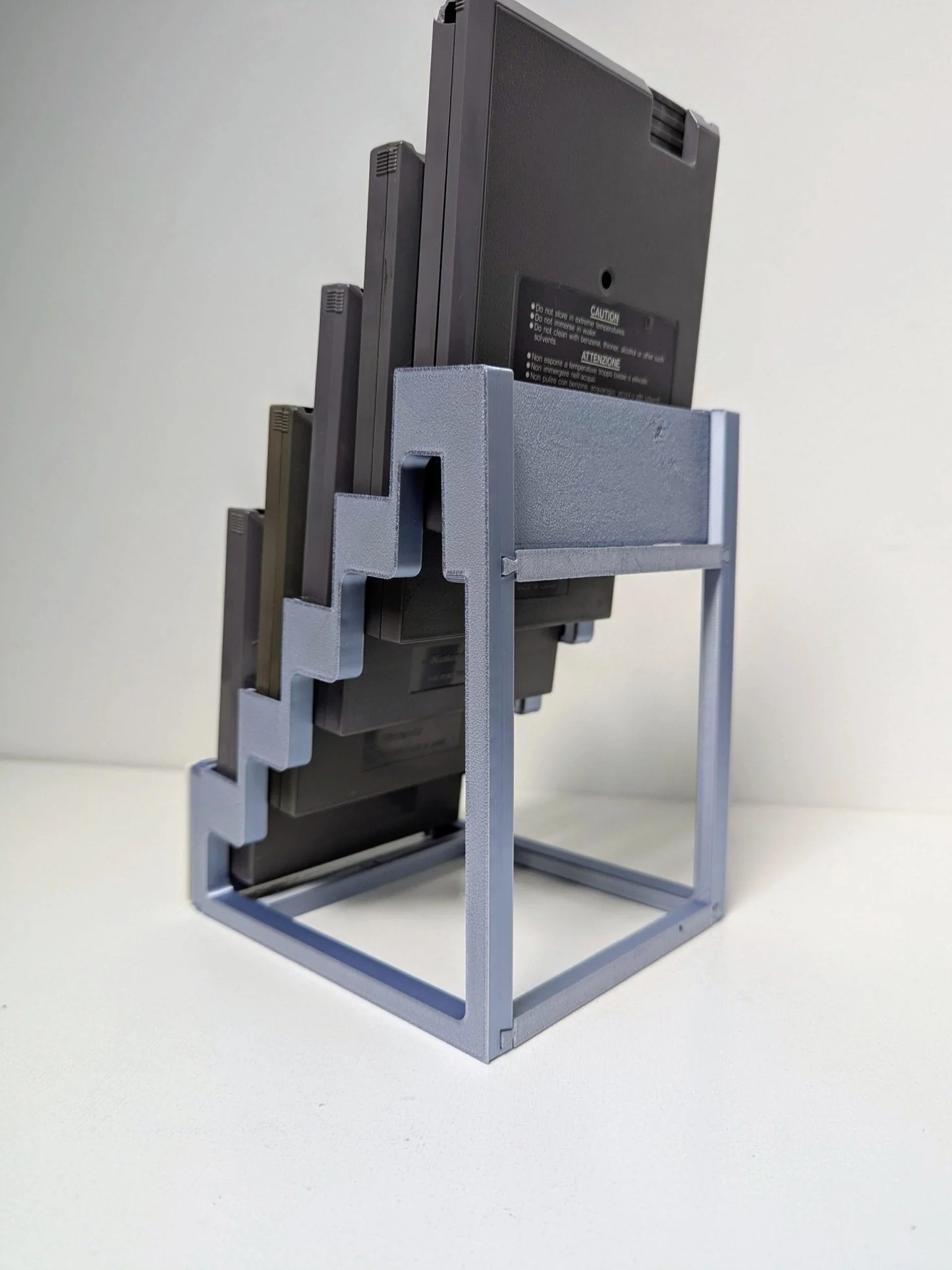 Retro Nintendo NES Game Cartridge Stand | Holds 5 Classic Titles - Image 6