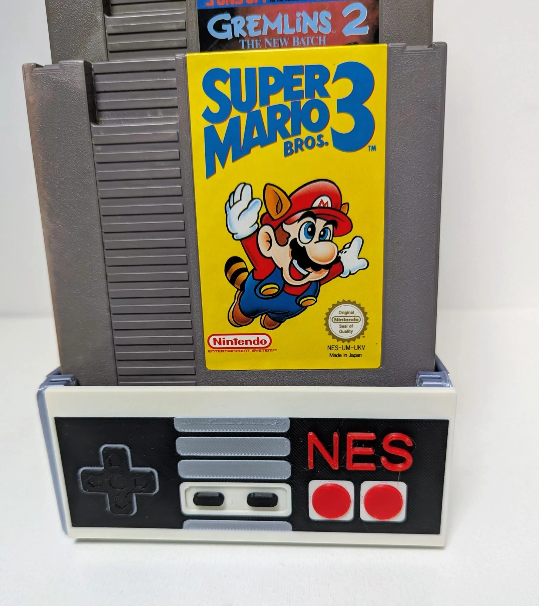 Retro Nintendo NES Game Cartridge Stand | Holds 5 Classic Titles - Image 7