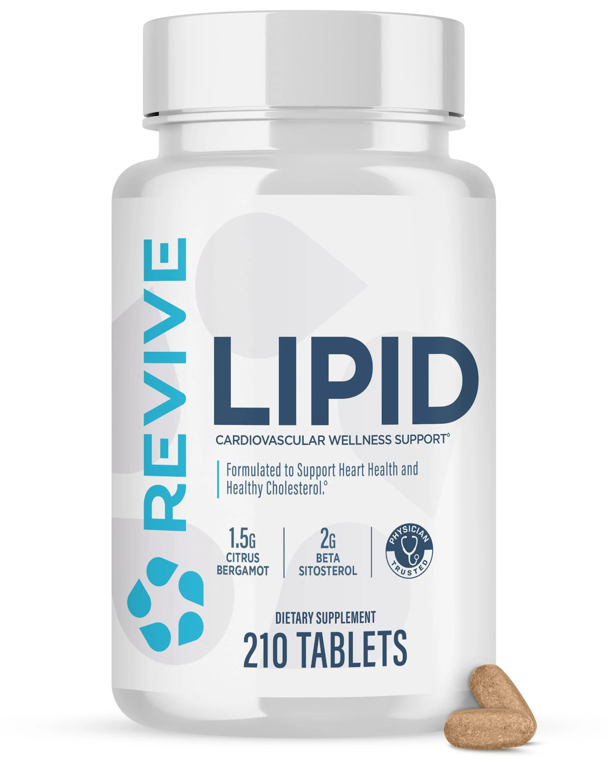 Revive MD Lipid Support Formula – Healthy Cholesterol, Endothelial & Triglyceride Support (30 Servings) - Image 9