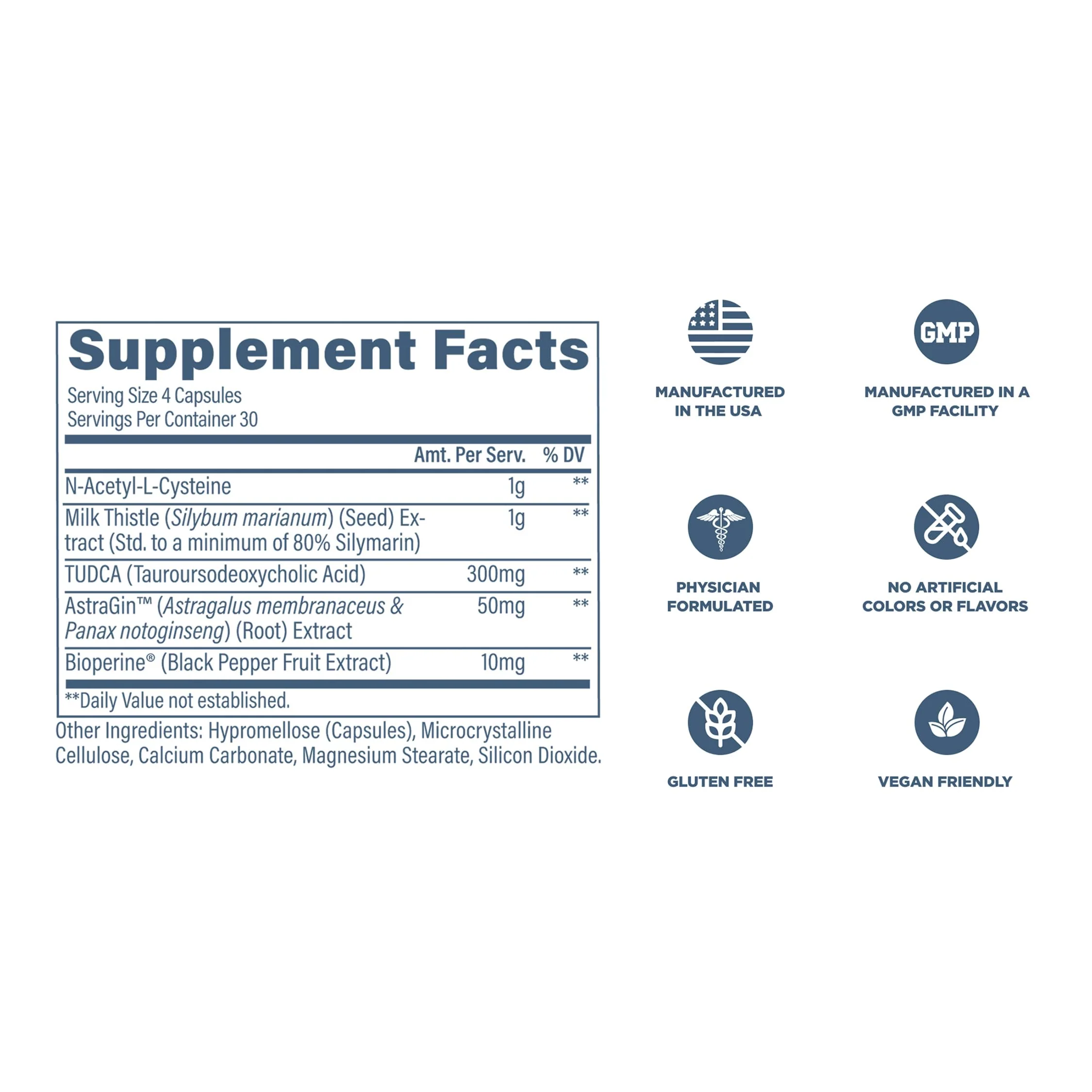 Revive MD Natural Liver Cleanse: Milk Thistle, NAC & TUDCA Detox | 120 Capsules - Image 5
