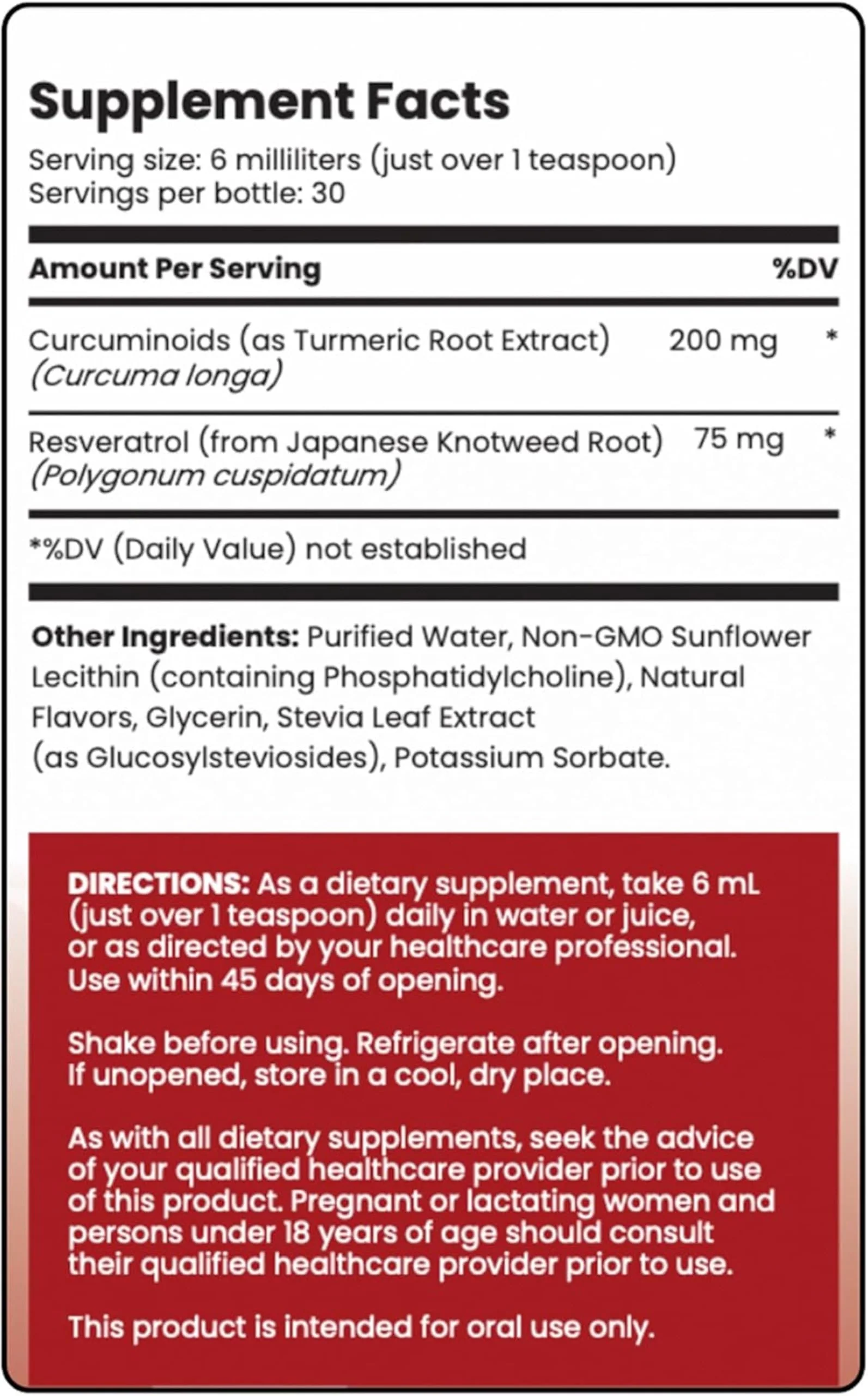 Rho Nutrition Liposomal Curcumin + Resveratrol – Ultra High Absorption Liquid - Image 18