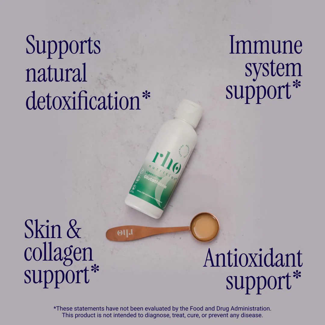 Rho Nutrition Liposomal Glutathione – Ultra High Absorption Liquid Glutathione - Image 2
