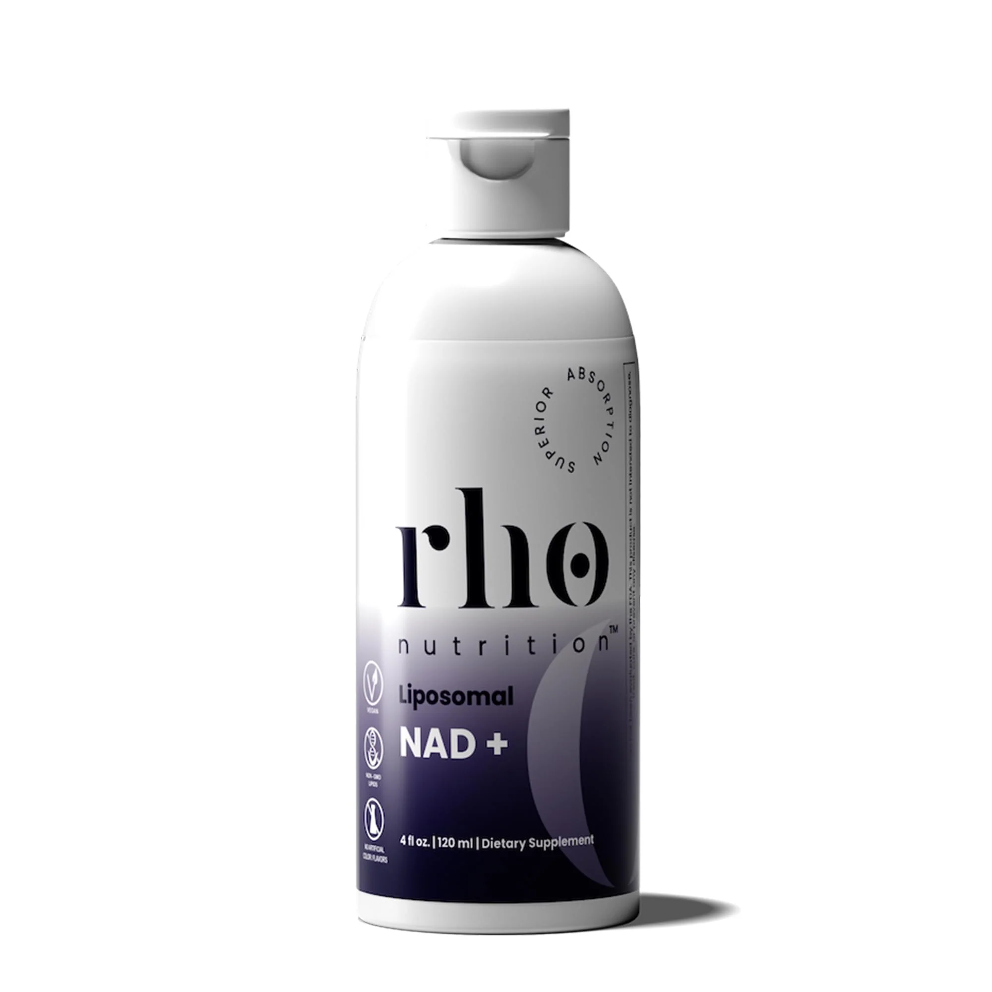 Rho Nutrition Liposomal NAD+ – Liquid NAD+ Supplement for Cellular Health & Energy