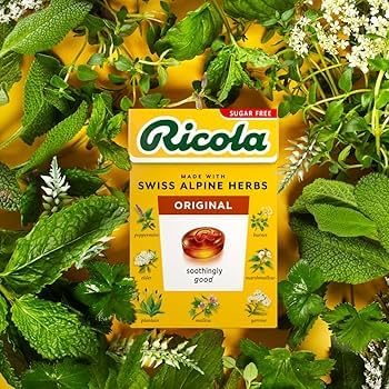 Ricola Sugar Free Herb with Stevia Drops 45g – Pack of 10 (Swiss) - Image 3