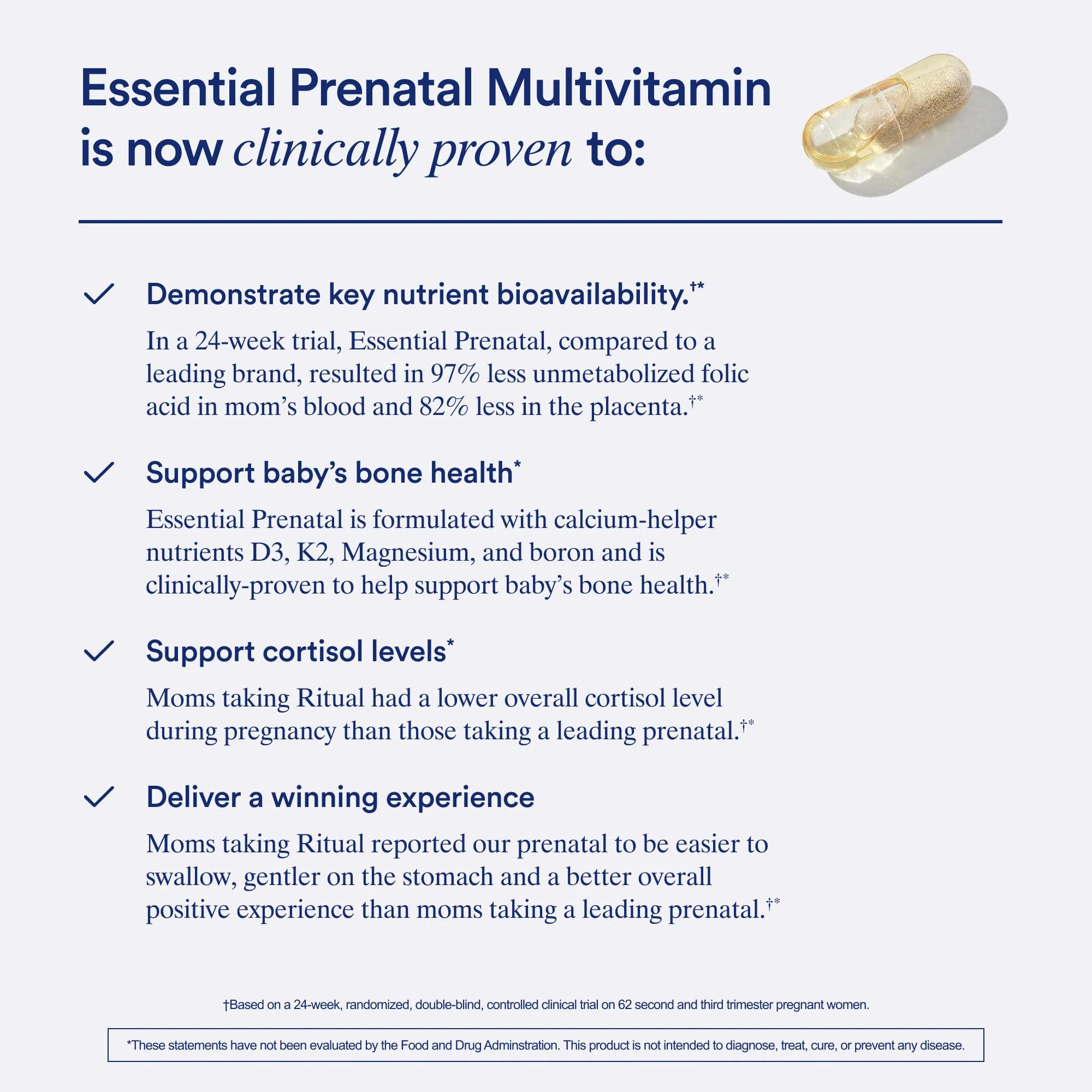 Ritual Essential for Women Prenatal Multivitamin – Vegan, Non-GMO, Citrus, 30 Days - Image 13
