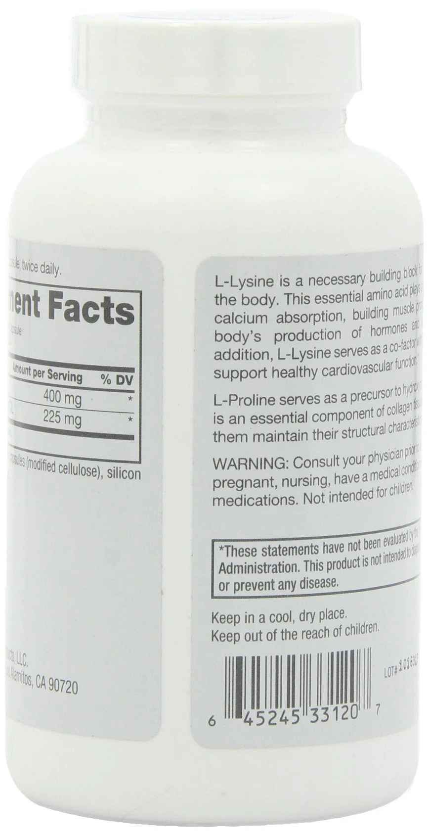 Roex Vitamins | L-Lysine | L-Proline | Muscle Maintenance and Recovery | Healthy Joints | Nutritional-Supplement | 120 Count - Image 4