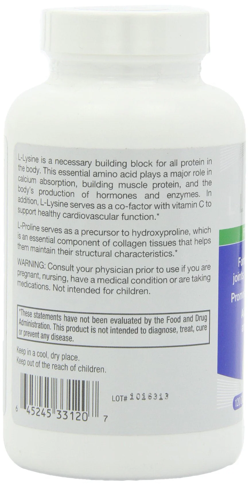 Roex Vitamins | L-Lysine | L-Proline | Muscle Maintenance and Recovery | Healthy Joints | Nutritional-Supplement | 120 Count - Image 5