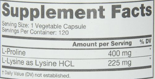 Roex Vitamins | L-Lysine | L-Proline | Muscle Maintenance and Recovery | Healthy Joints | Nutritional-Supplement | 120 Count - Image 9